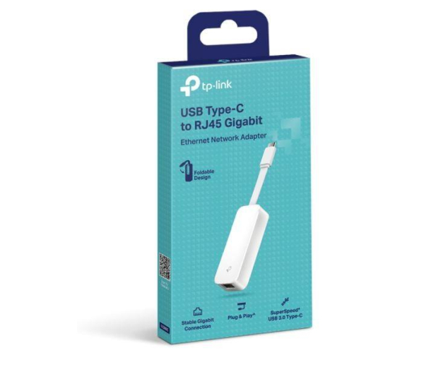 TP-LINK  UE300C Ethernet to USB 3.0 Type-C - 609971 - zdjęcie 5